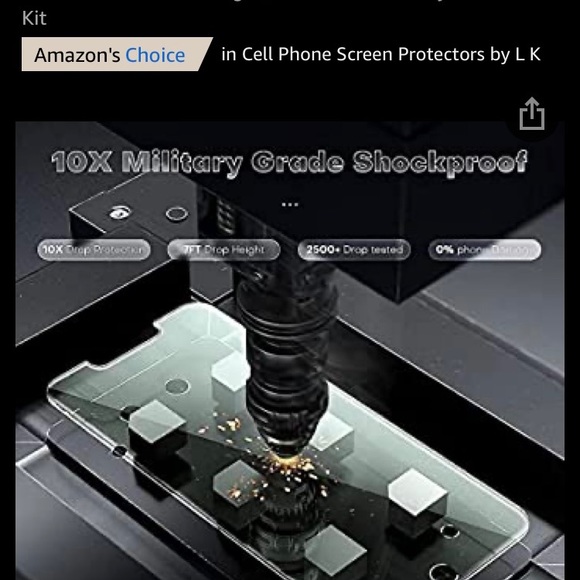 NWT 2-Screen protector2-Camera Lens protector for IPhone 13-4/1-13Pro/4-13ProMax - Picture 7 of 9